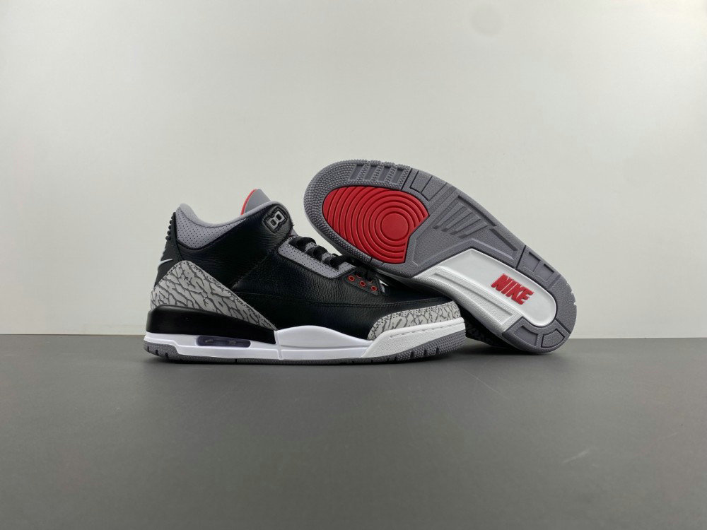 Air Jordan 3 Retro OG Black Cement (2024) Sneaker DN3707-010