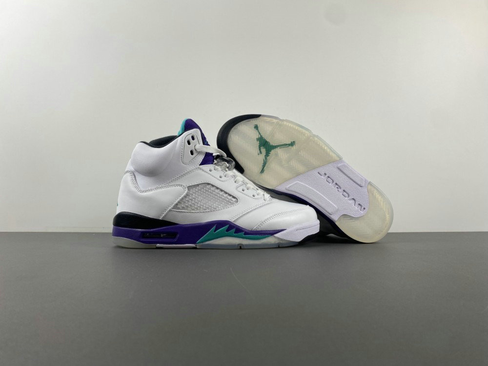 Wholesale Cheap Air Jordan 5 Retro Grape 2013 136027-108