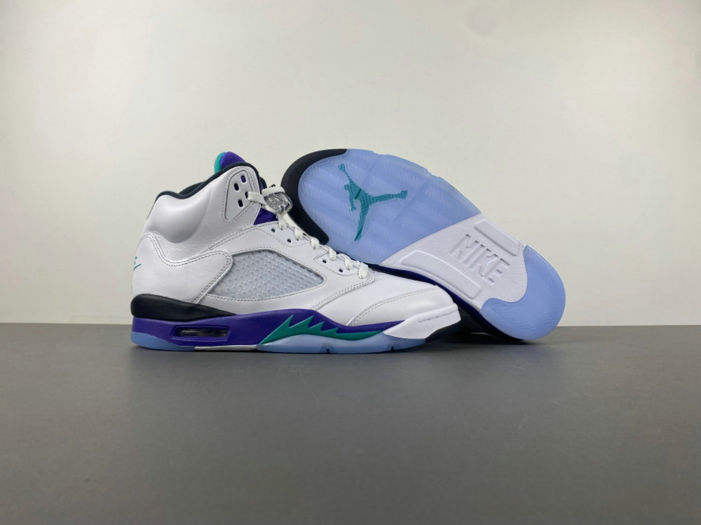 Wholesale Cheap Air Jordan 5 Retro Grape 2025 Basketball Shoes HQ7978 100