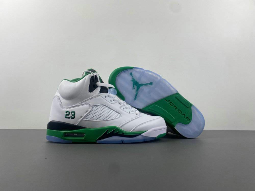 Wholesale Cheap Air Jordan 5 Retro Lucky Green Womens Basketball Shoes & Sneaker DD9336-103