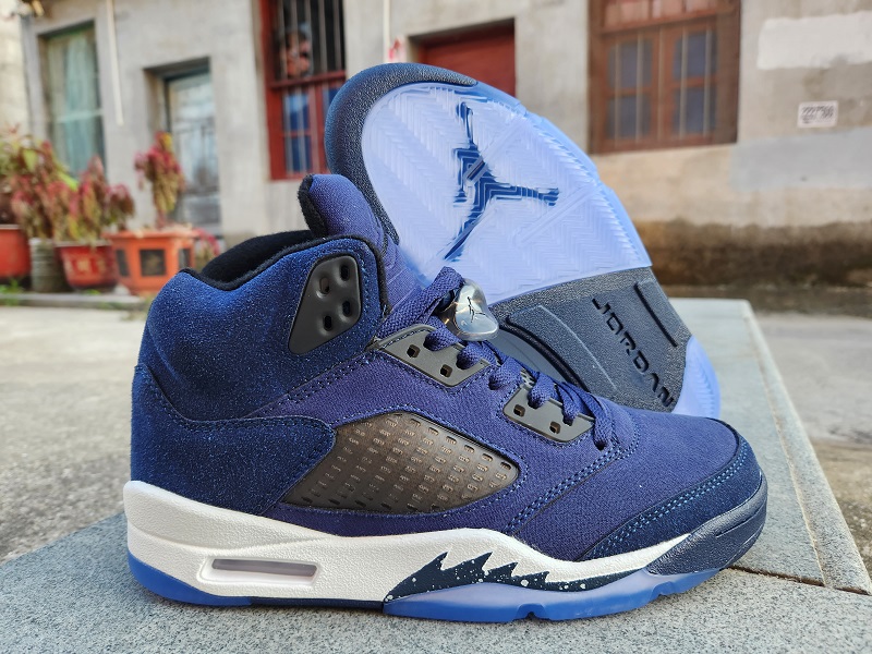 Wholesale Cheap Air Jordan 5 Retro SE Midnight Navy Basketball Shoes FD6812 400