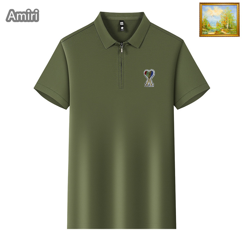 Wholesale High-quality Cheap Amiri Short Sleeve Lapel T-Shirts for sale
