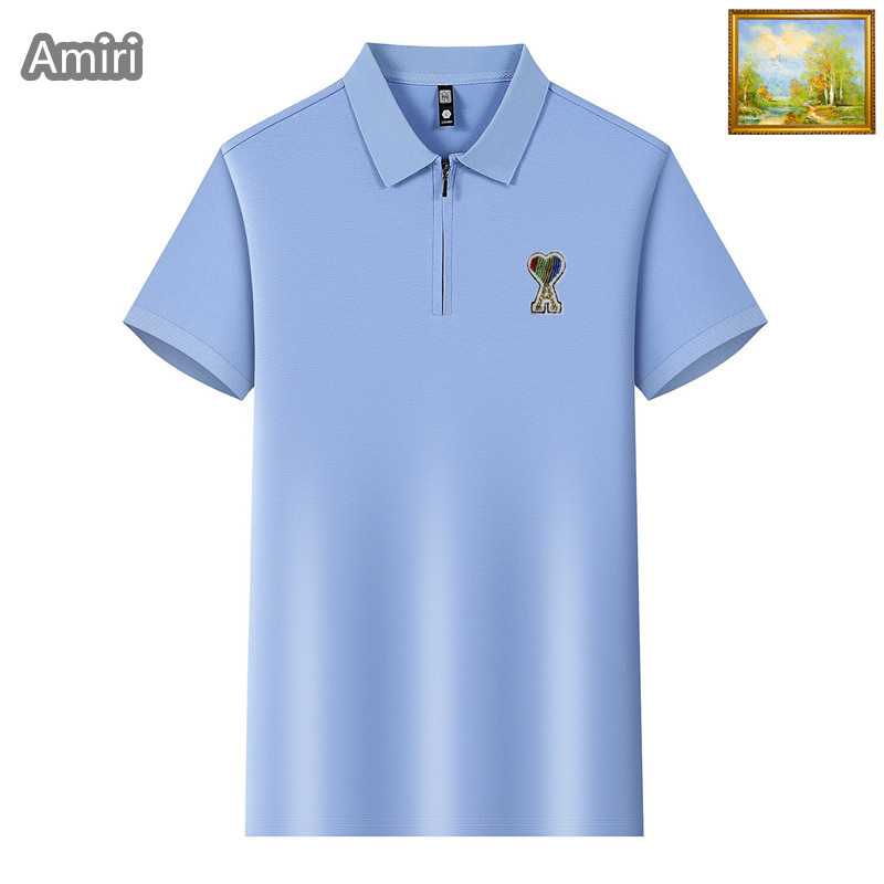 Wholesale High-quality Cheap Amiri Short Sleeve Lapel T-Shirts for sale