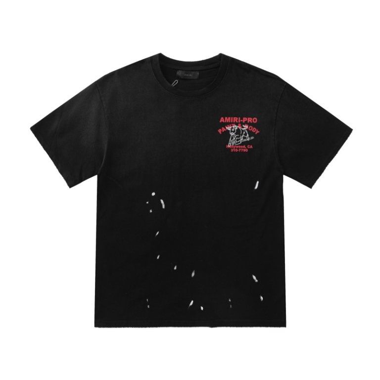 Wholesale High-quality Cheap Amiri Short Sleeve Replica Designer T-Shirts for sale