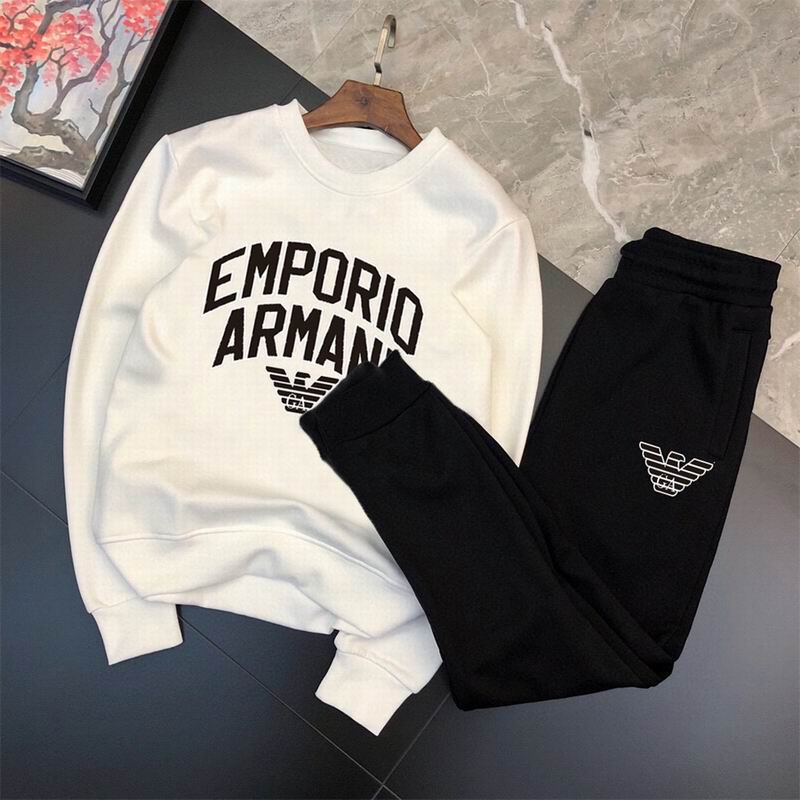 Wholesale Cheap A rmani Long Sleeve Replica Tracksuits for Sale