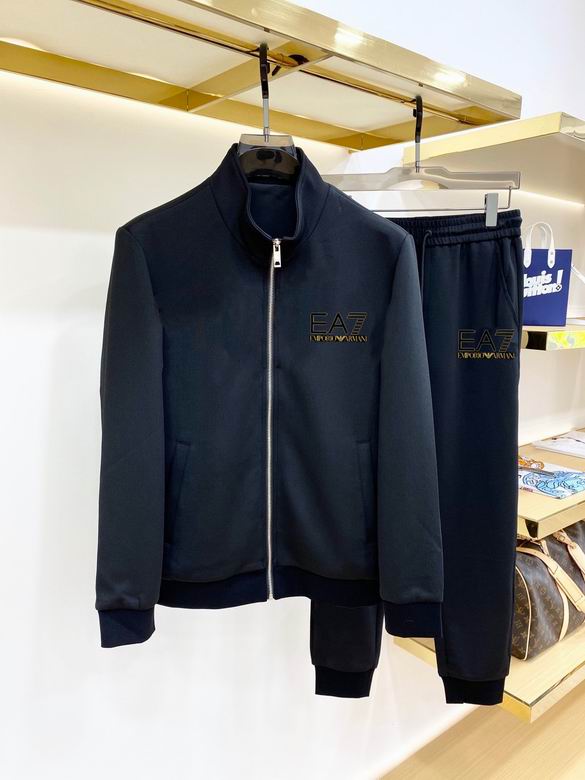 Wholesale Cheap A rmani Long Sleeve Replica Tracksuits for Sale