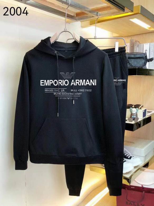 Wholesale Cheap A rmani Long Sleeve Replica Tracksuits for Sale