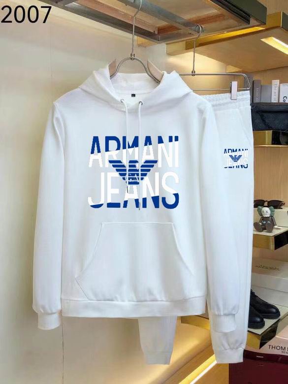 Wholesale Cheap A rmani Long Sleeve Replica Tracksuits for Sale