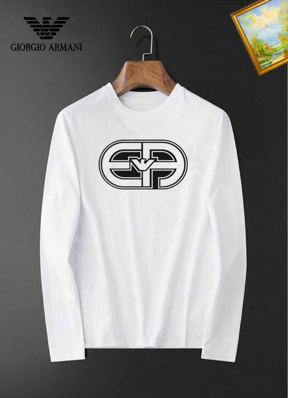 Wholesale Cheap Armani Long Sleeve Designer T-shirts for sale