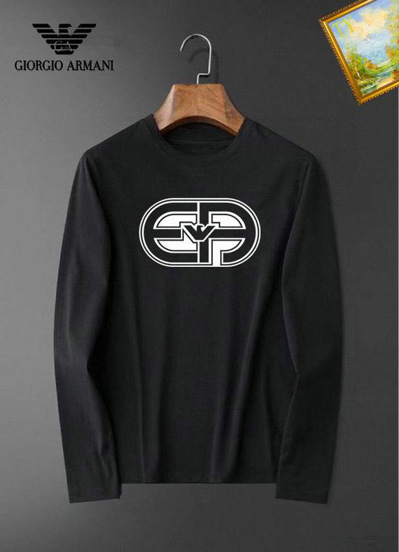 Wholesale Cheap Armani Long Sleeve Designer T-shirts for sale