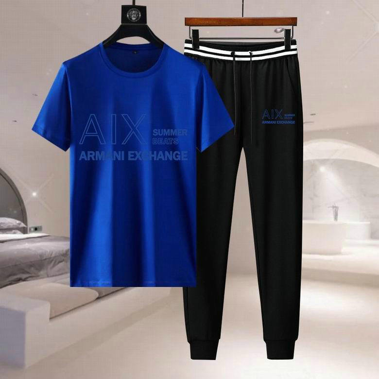 Wholesale Cheap Armani Short Sleeve Tracksuits for Sale