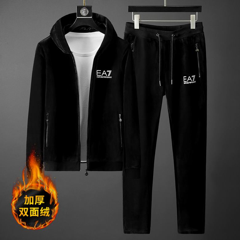 Wholesale Cheap A rmani Long Sleeve Replica Tracksuits for Sale