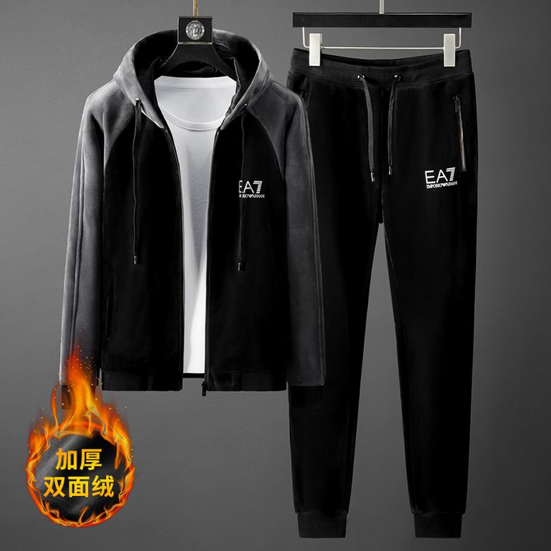 Wholesale Cheap A rmani Long Sleeve Replica Tracksuits for Sale