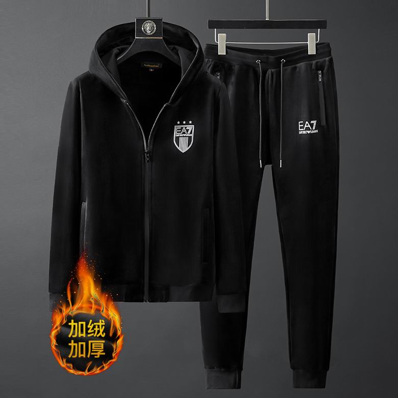 Wholesale Cheap A rmani Long Sleeve Replica Tracksuits for Sale