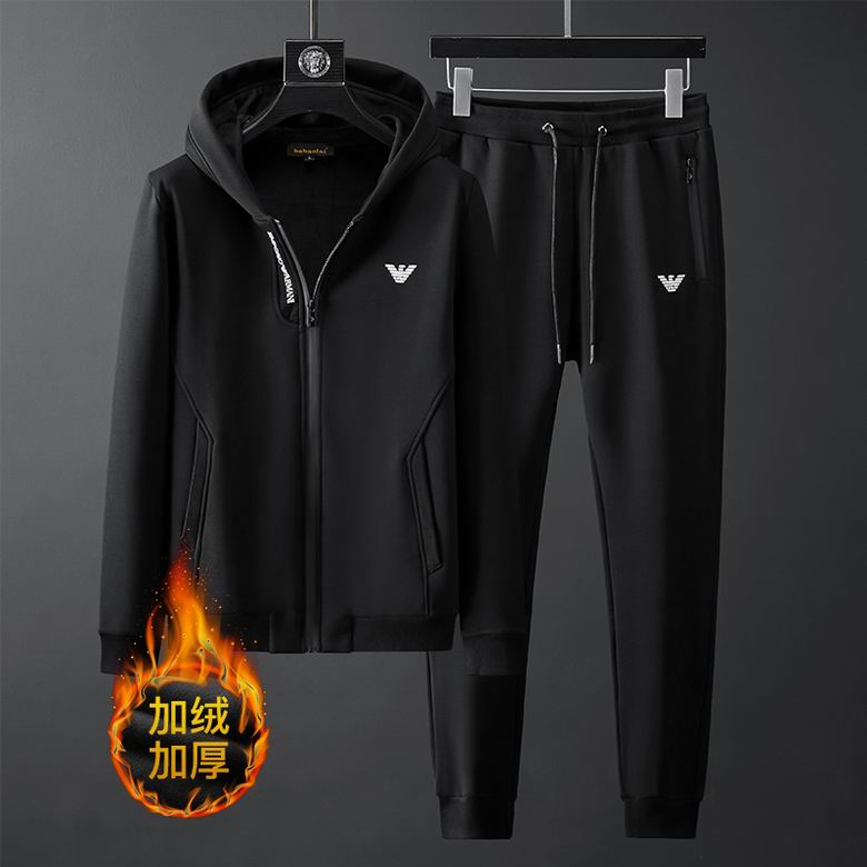 Wholesale Cheap A rmani Long Sleeve Replica Tracksuits for Sale