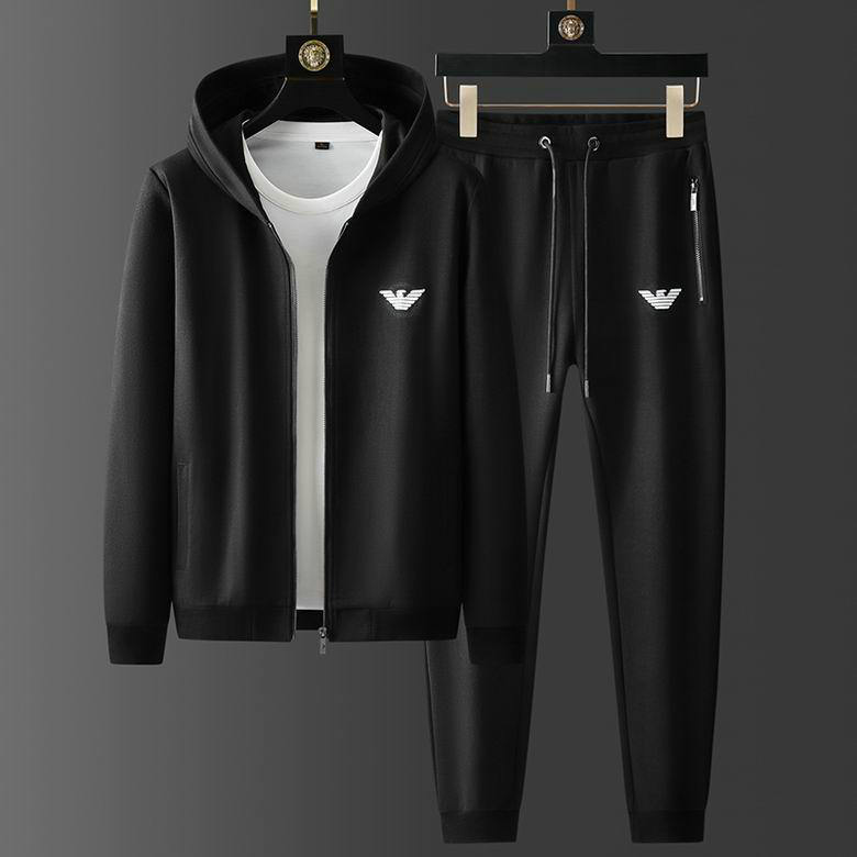 Wholesale Cheap Armani Long Sleeve Tracksuits for Sale