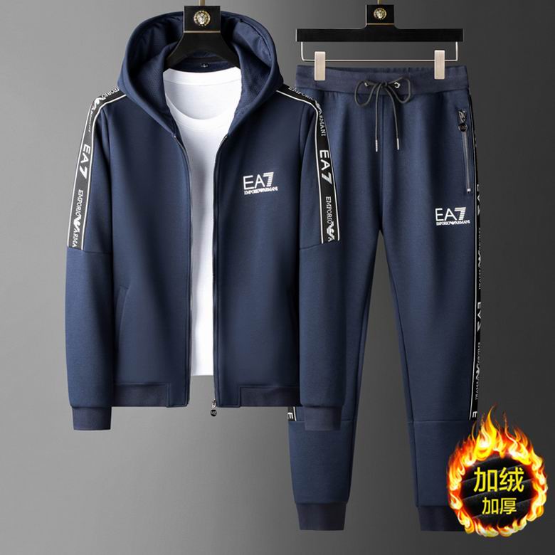 Wholesale Cheap A rmani Long Sleeve Replica Tracksuits for Sale