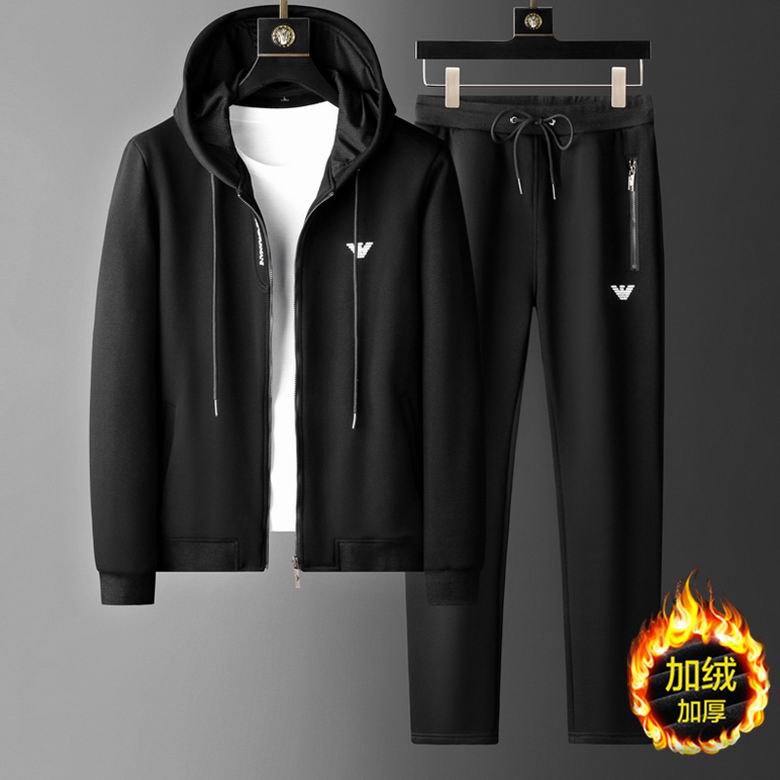 Wholesale Cheap A rmani Long Sleeve Replica Tracksuits for Sale