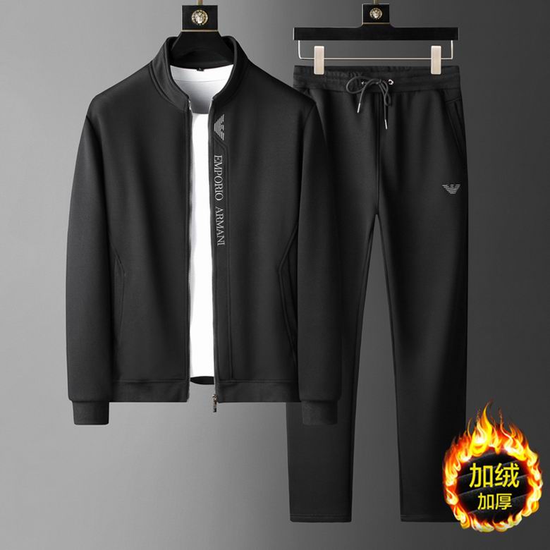 Wholesale Cheap A rmani Long Sleeve Replica Tracksuits for Sale