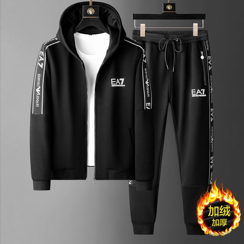 Wholesale Cheap A rmani Long Sleeve Replica Tracksuits for Sale