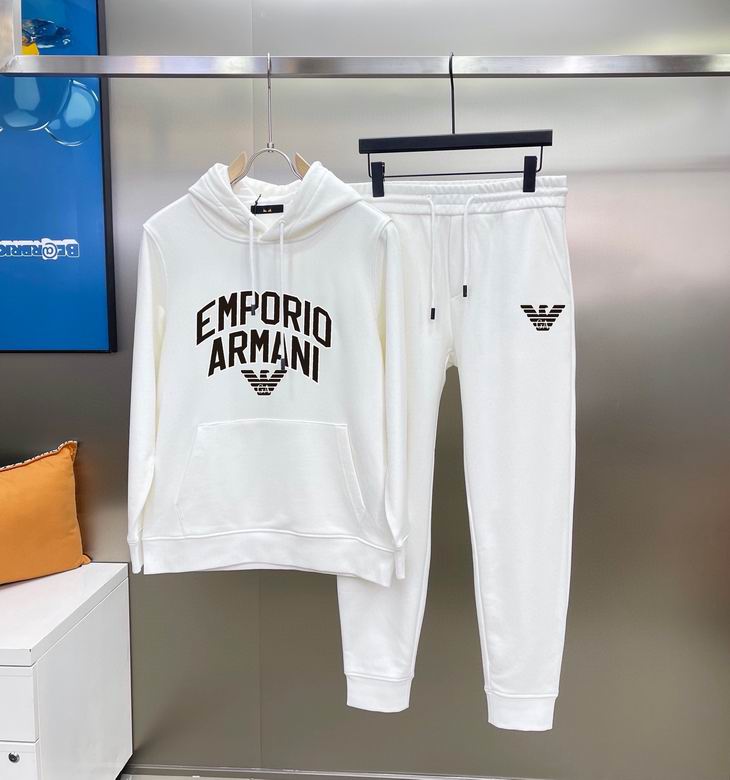 Wholesale Cheap A rmani Long Sleeve Replica Tracksuits for Sale