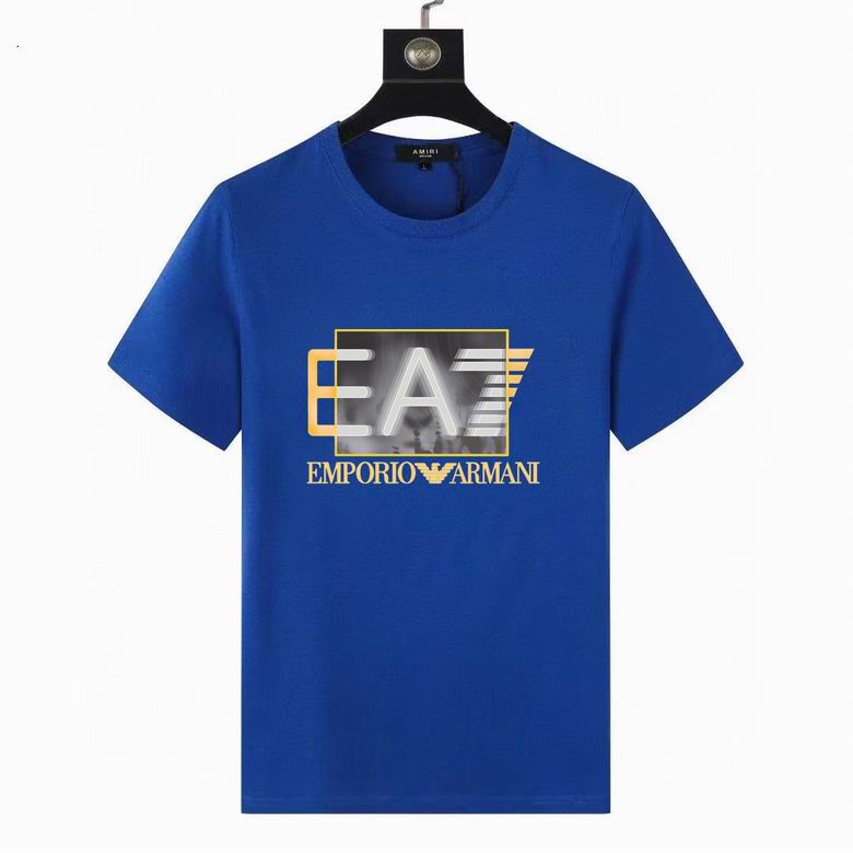 Wholesale Cheap A rmani Replica Short Sleeve T shirts for Sale