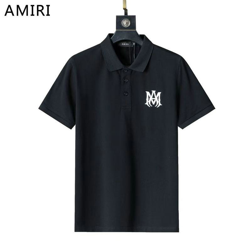 Wholesale Cheap High quality Amiri Short Sleeve Lapel T Shirts for Sale