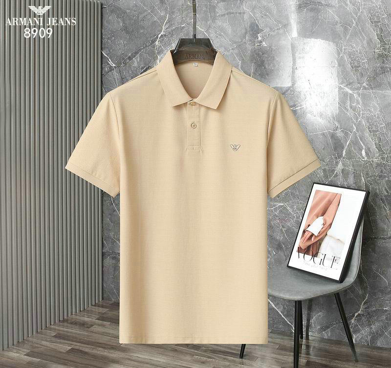 Wholesale Cheap High Quality A.rmani Replica Lapel Designer T shirts for Sale