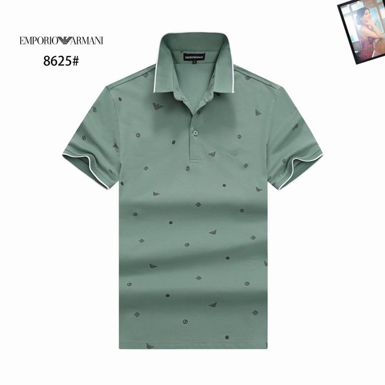 Wholesale High-quality Cheap Armani Short Sleeve Lapel Replica Designer T-Shirts for sale