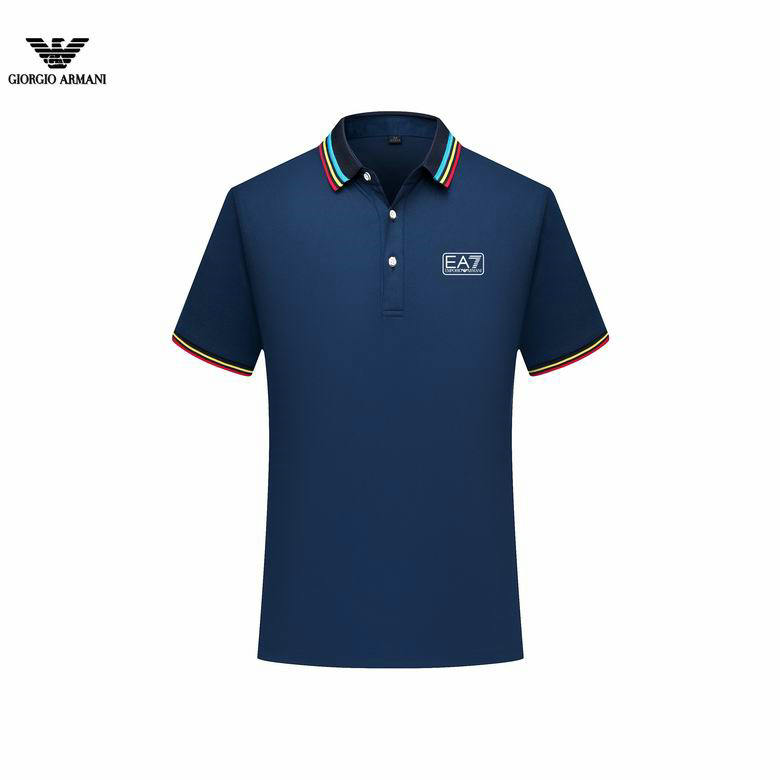 Wholesale Cheap Armani Short Sleeve Lapel T Shirts for Sale