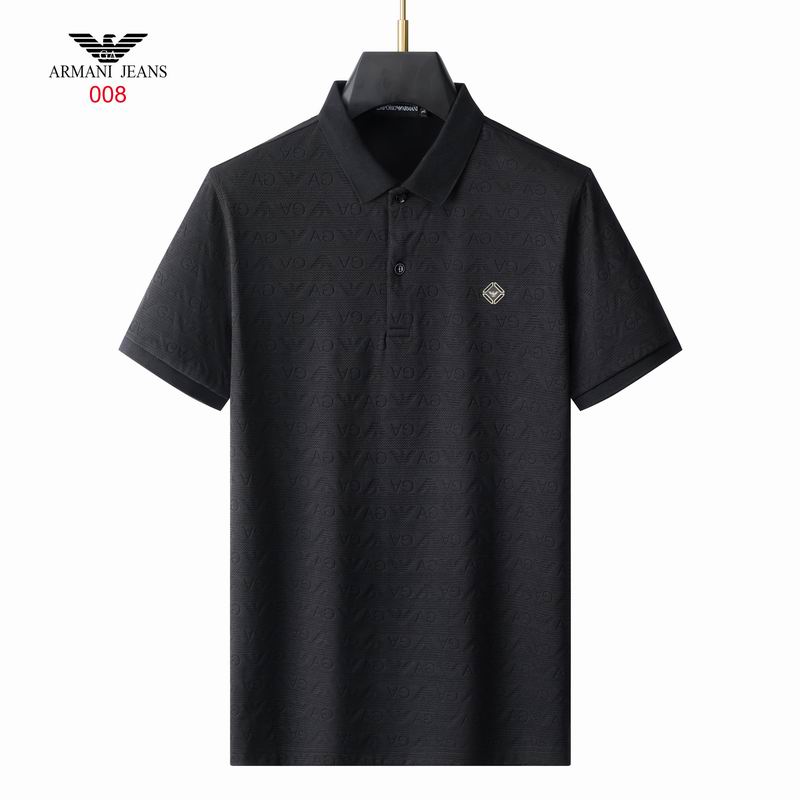 Wholesale High-quality Cheap Armani Short Sleeve Lapel Replica Designer T Shirts for sale