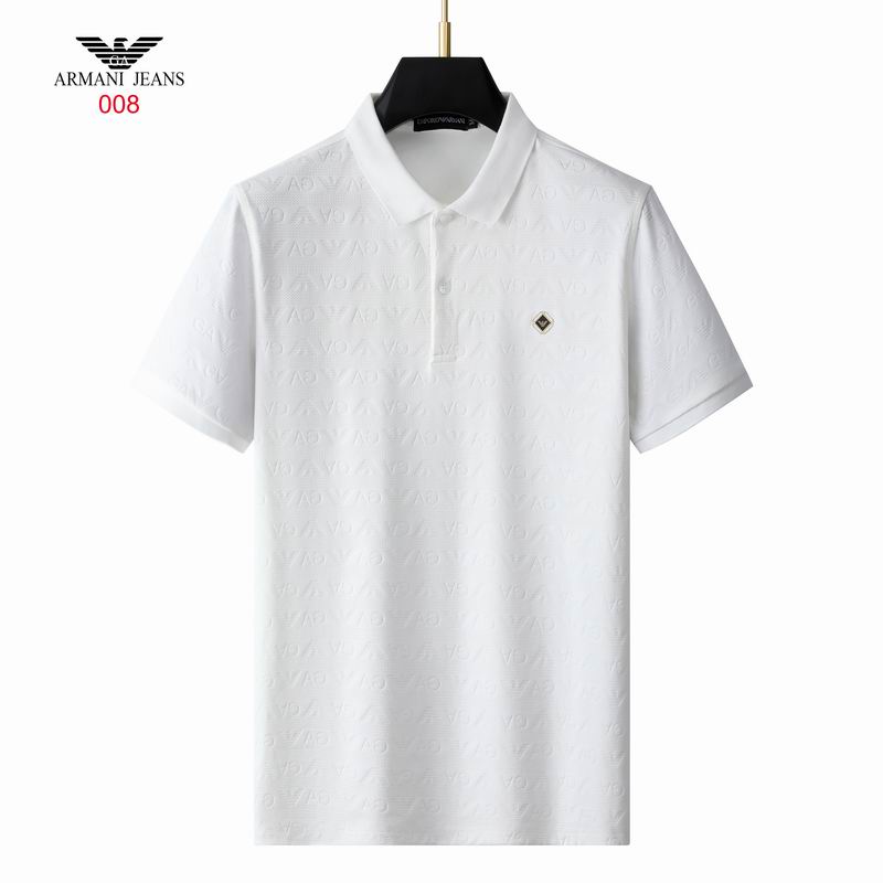 Wholesale High-quality Cheap Armani Short Sleeve Lapel Replica Designer T Shirts for sale