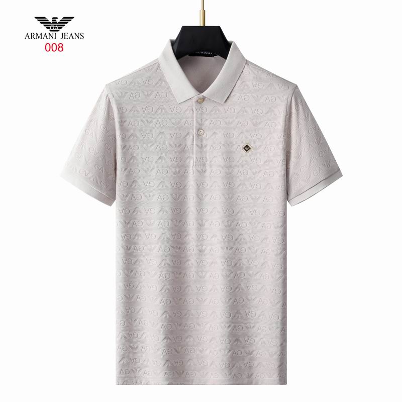 Wholesale High-quality Cheap Armani Short Sleeve Lapel Replica Designer T Shirts for sale