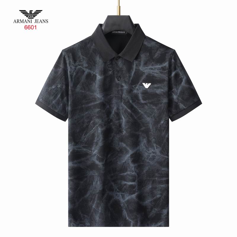 Wholesale High-quality Cheap Armani Short Sleeve Lapel Replica Designer T Shirts for sale
