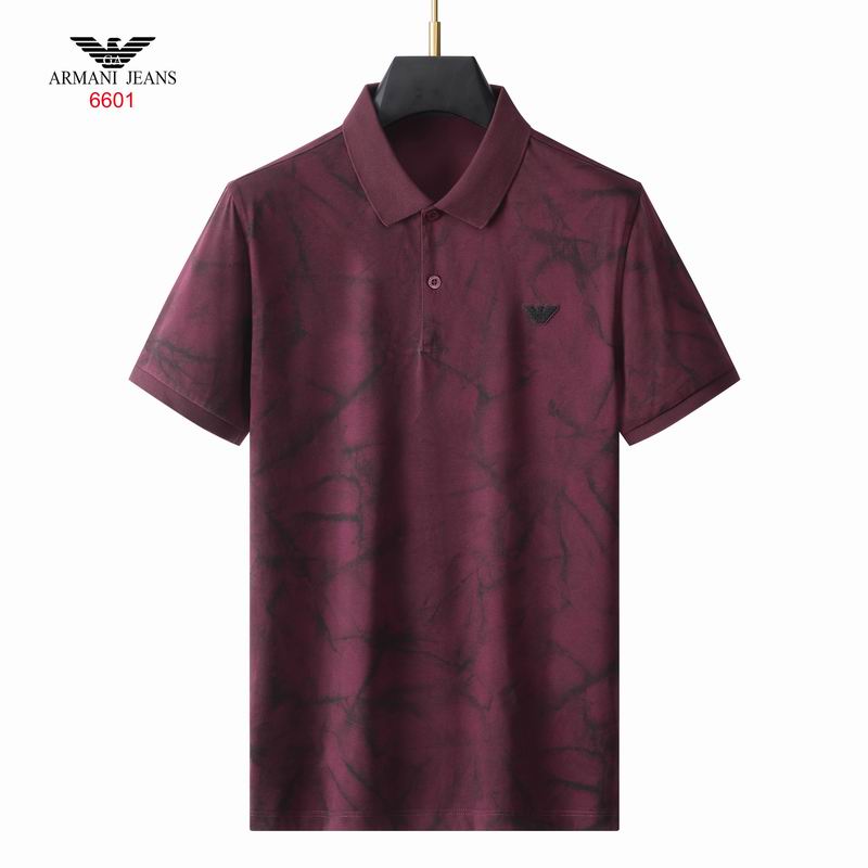 Wholesale High-quality Cheap Armani Short Sleeve Lapel Replica Designer T Shirts for sale