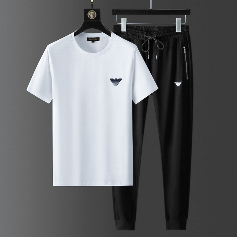 Wholesale Cheap A.rmani Short Sleeve Replica Designer Tracksuits for Sale