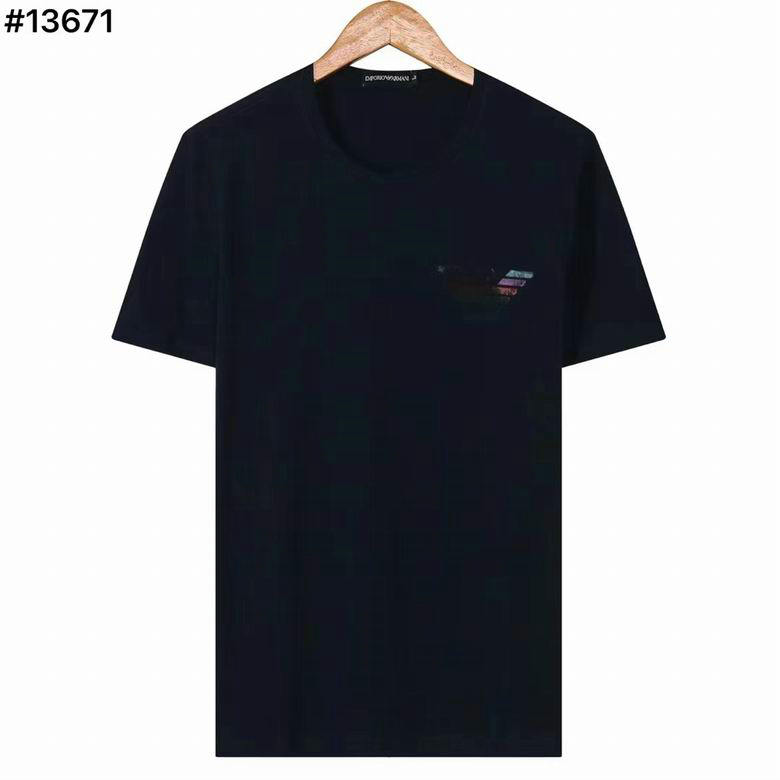 Wholesale Cheap A rmani Short Round Collar T Shirts for Sale