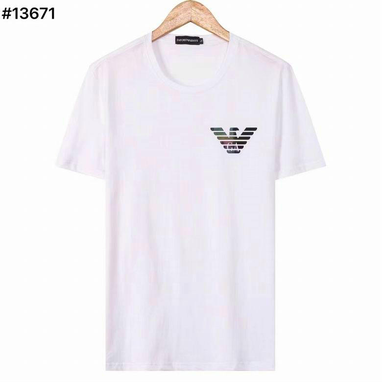 Wholesale Cheap A rmani Short Round Collar T Shirts for Sale