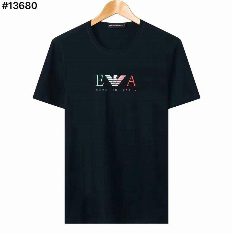 Wholesale Cheap A rmani Short Round Collar T Shirts for Sale