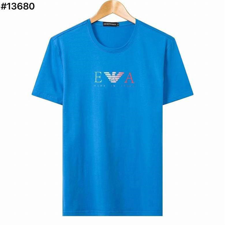 Wholesale Cheap A rmani Short Round Collar T Shirts for Sale