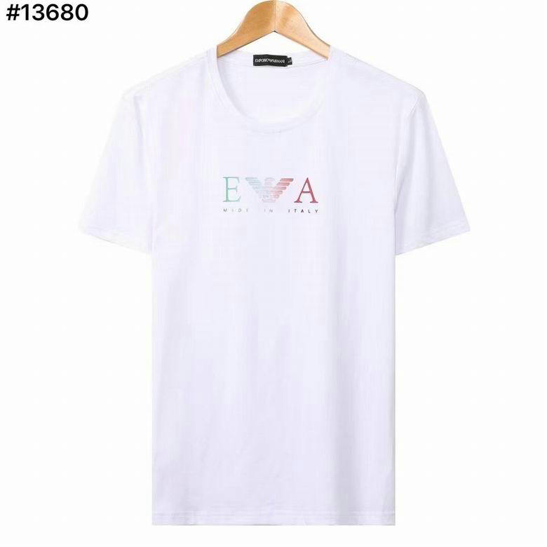 Wholesale Cheap A rmani Short Round Collar T Shirts for Sale