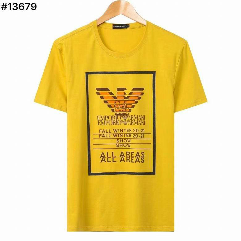 Wholesale Cheap A rmani Short Round Collar T Shirts for Sale