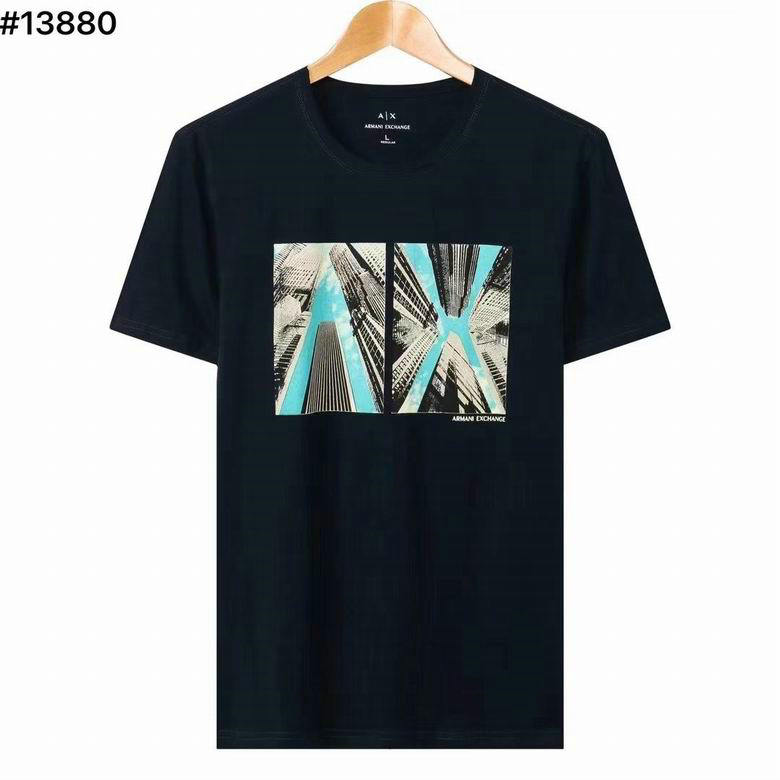 Wholesale Cheap A rmani Short Round Collar T Shirts for Sale