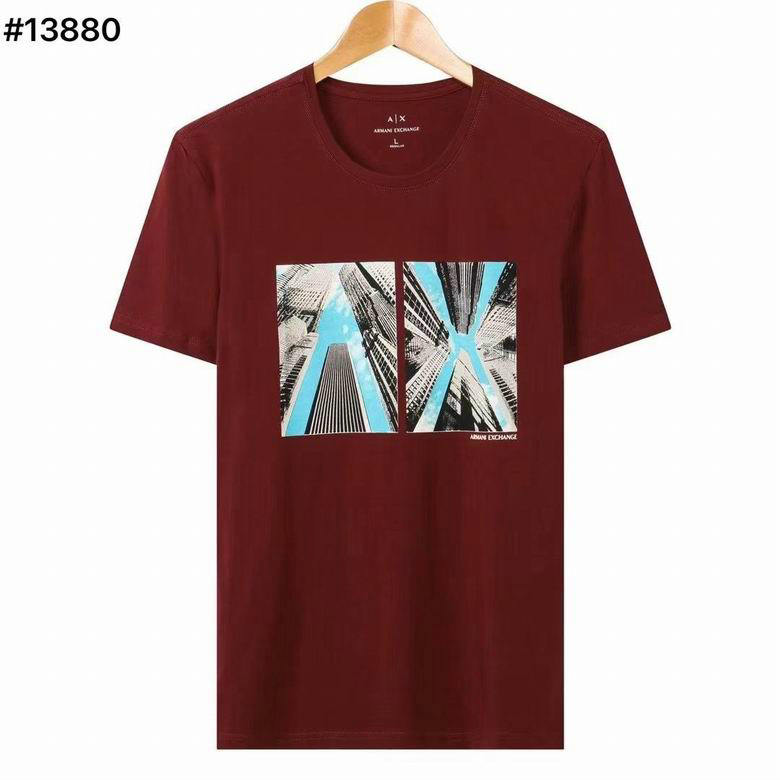 Wholesale Cheap A rmani Short Round Collar T Shirts for Sale