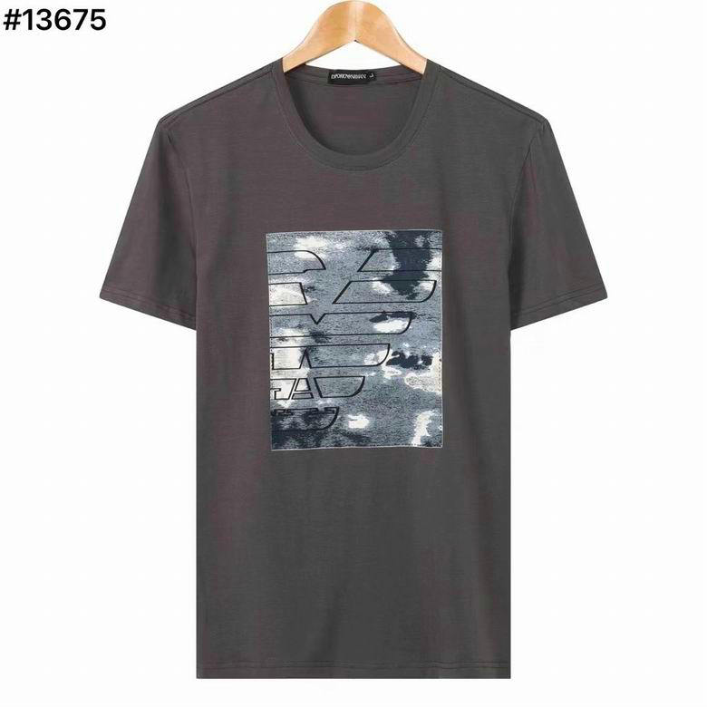 Wholesale Cheap A rmani Short Round Collar T Shirts for Sale