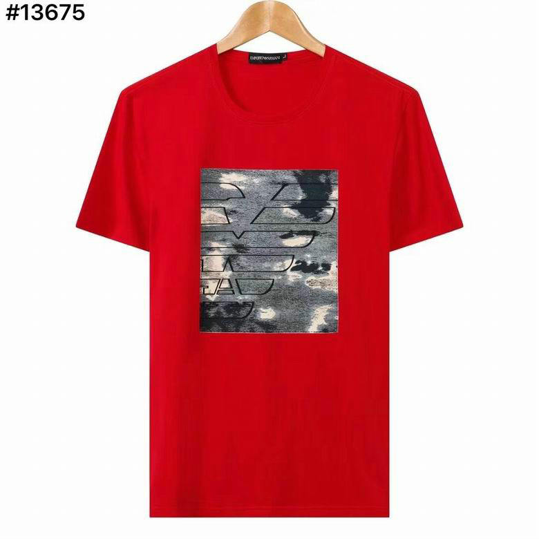 Wholesale Cheap A rmani Short Round Collar T Shirts for Sale