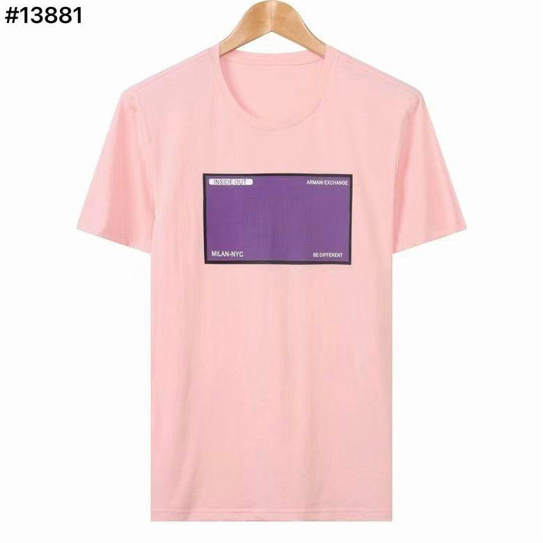 Wholesale Cheap A rmani Short Round Collar T Shirts for Sale