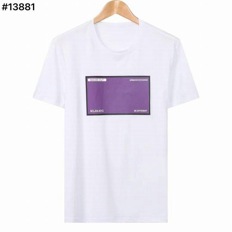 Wholesale Cheap A rmani Short Round Collar T Shirts for Sale