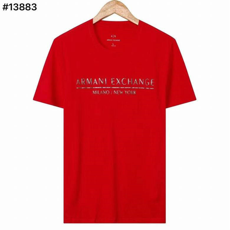 Wholesale Cheap A rmani Short Round Collar T Shirts for Sale