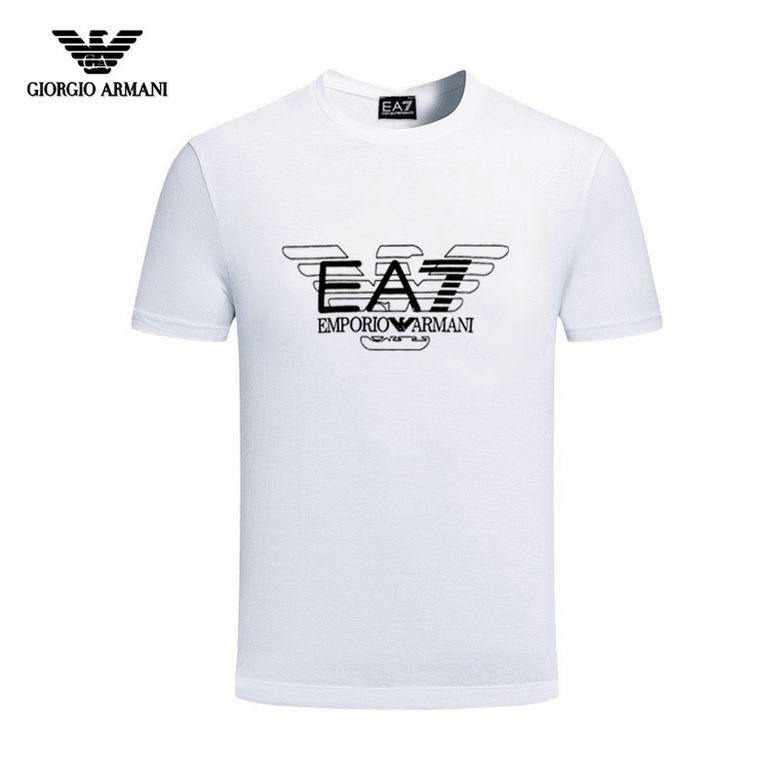 Wholesale Cheap A rmani Short Round Collar T Shirts for Sale